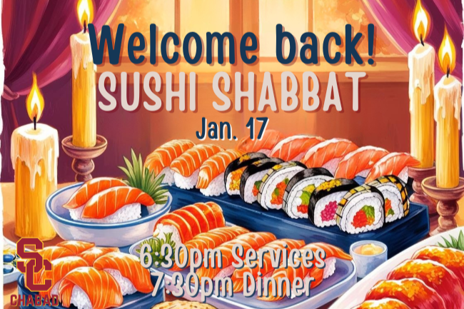 Sushi Shabbat