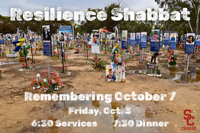 Resilience Shabbat with the President